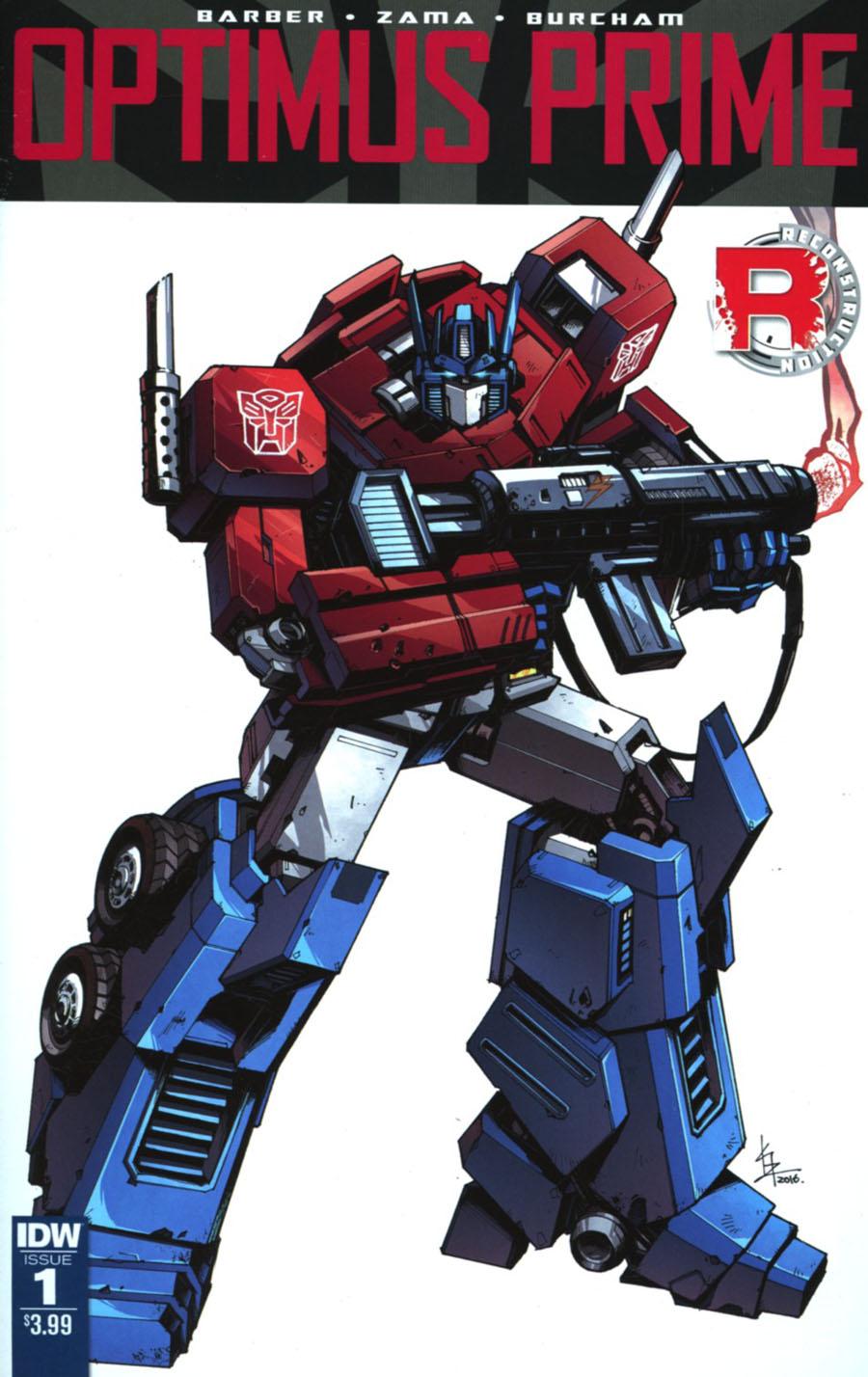 Optimus Prime Vol. 1 #1