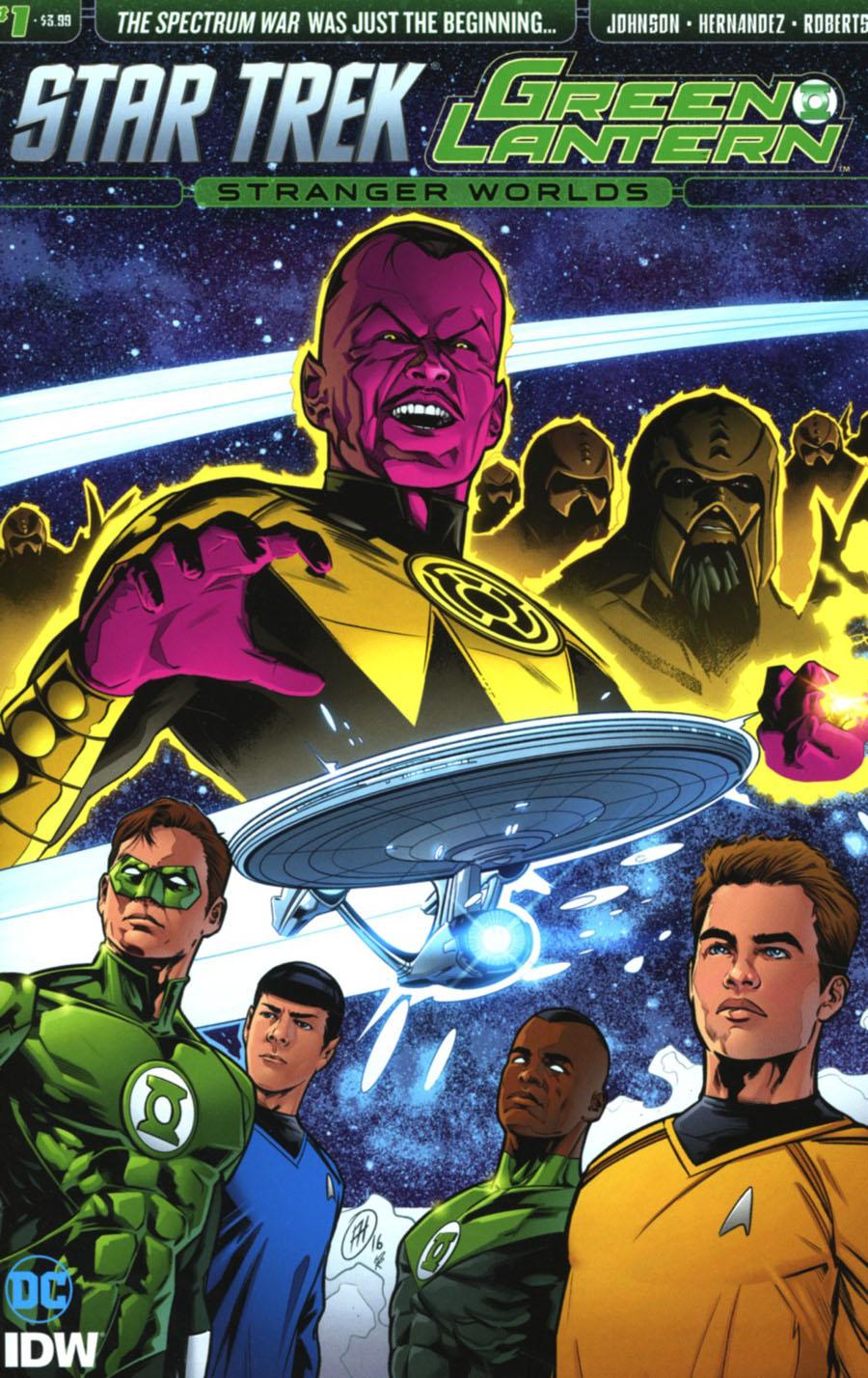 Star Trek Green Lantern Vol. 2 Stranger Worlds #1