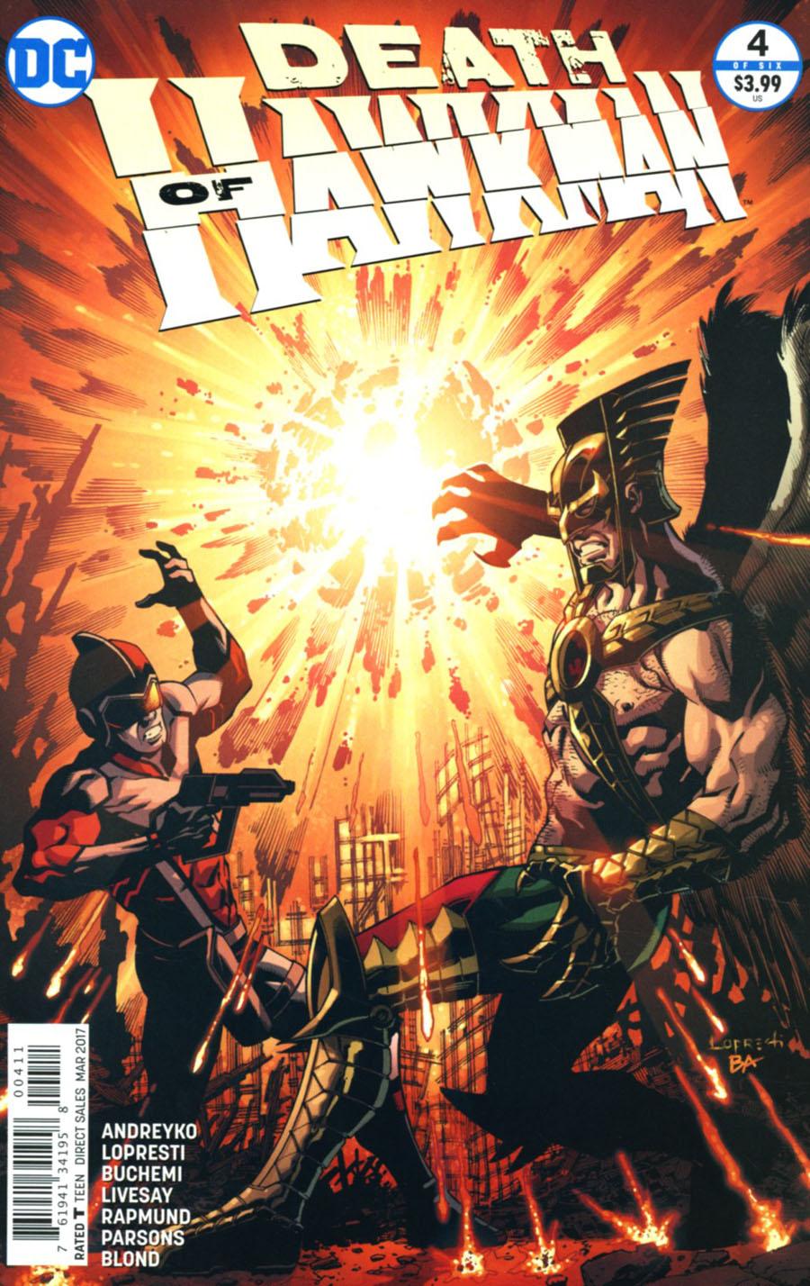 Death Of Hawkman Vol. 1 #4