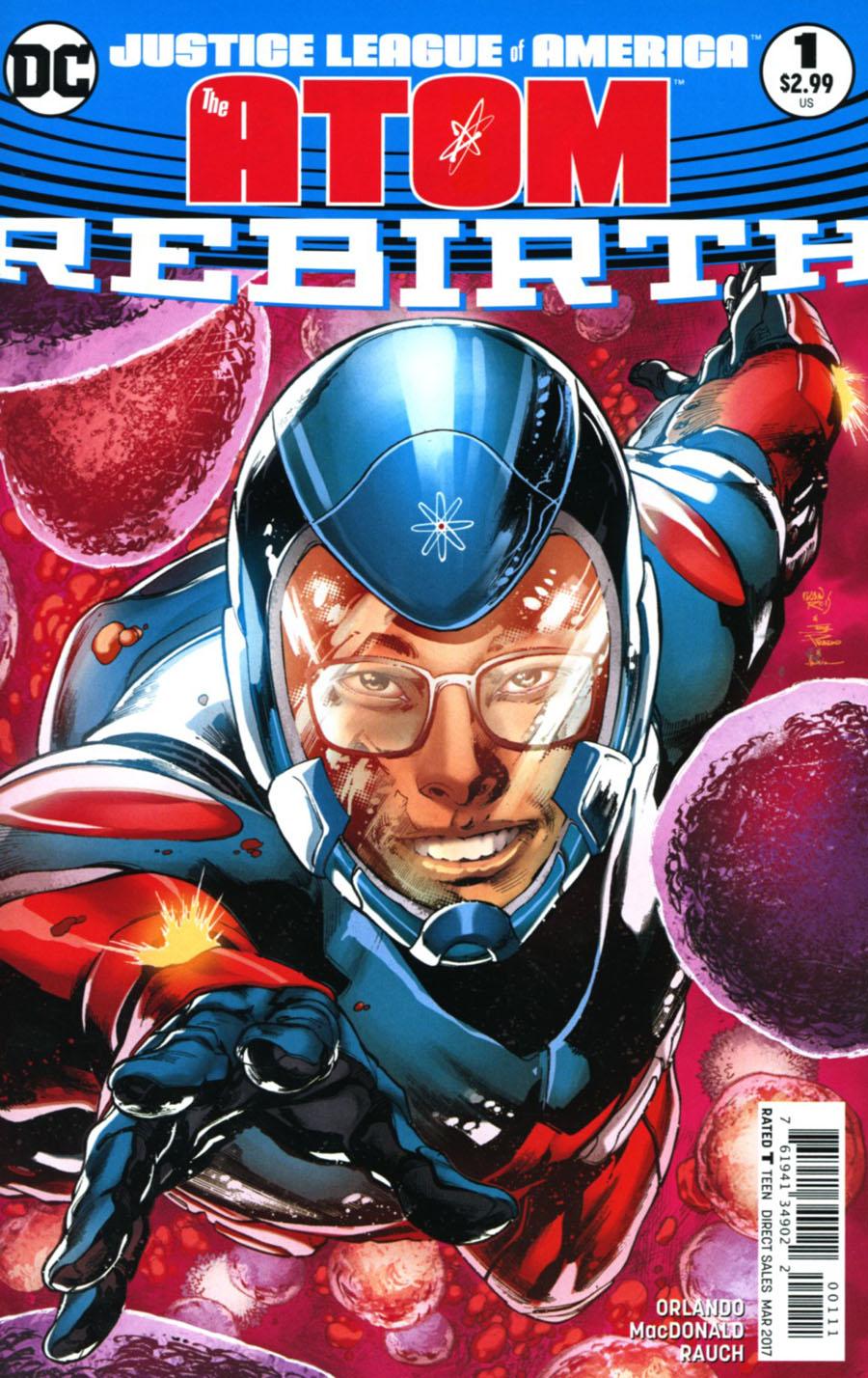 Justice League Of America The Atom Rebirth Vol. 1 #1