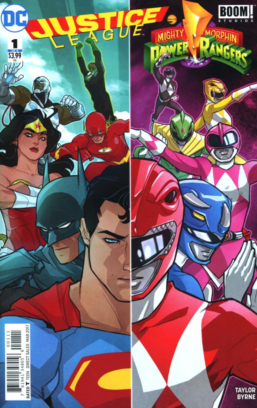Justice League Power Rangers Vol. 1 #1
