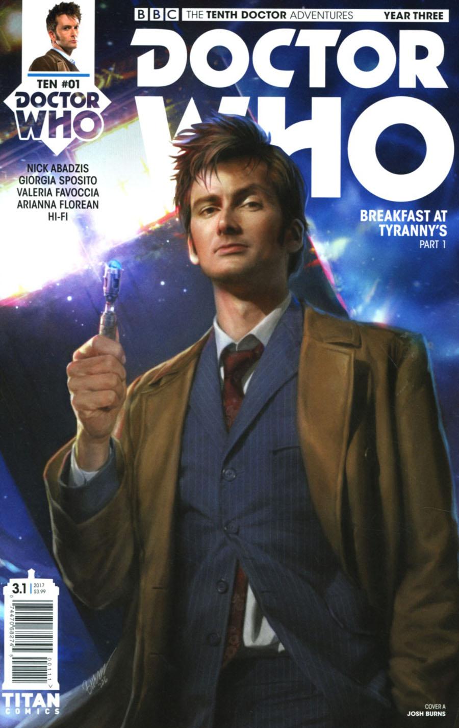 Doctor Who 10th Doctor Year Three Vol. 1 #1
