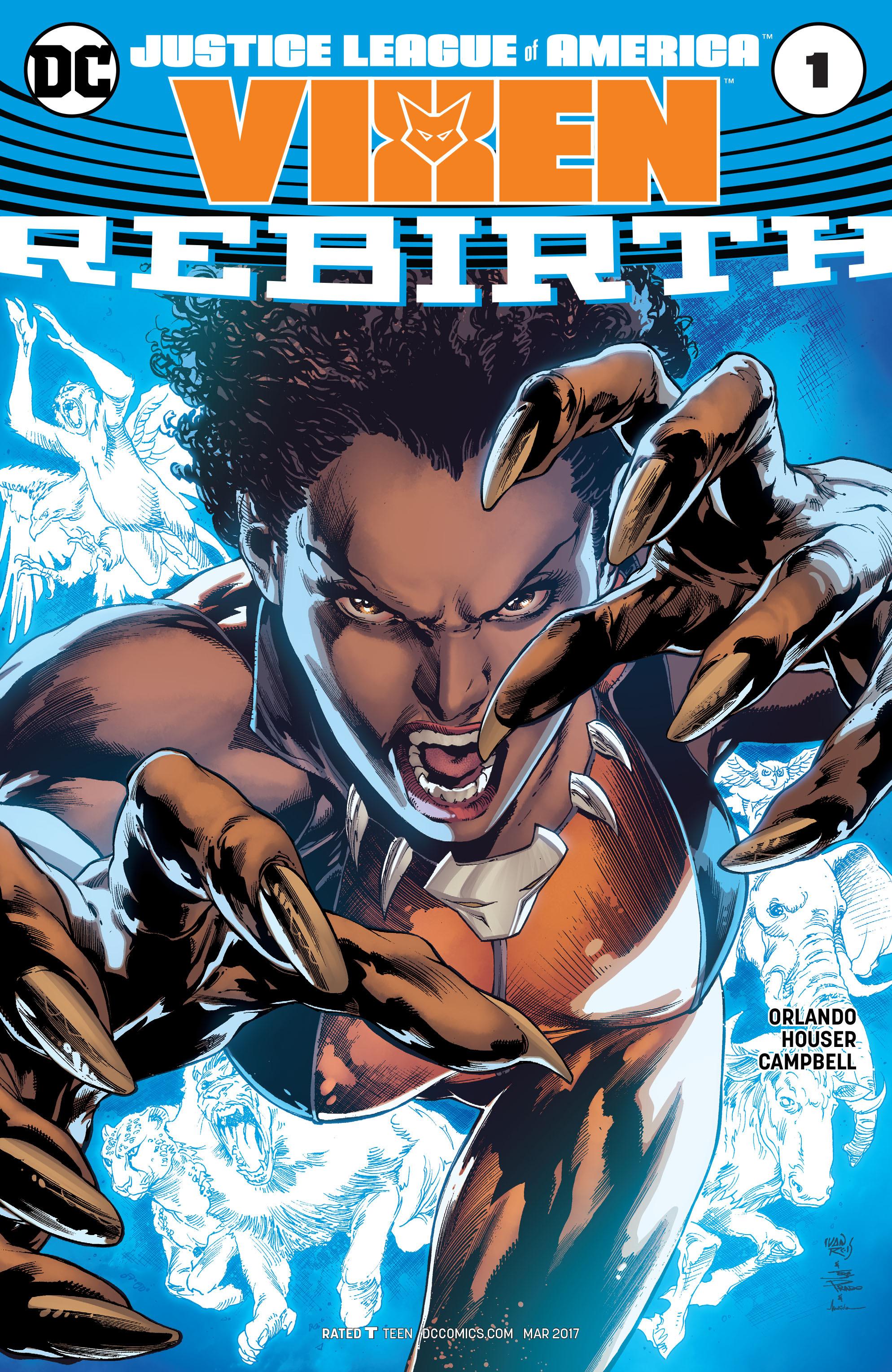 Justice League of America: Vixen Rebirth Vol. 1 #1