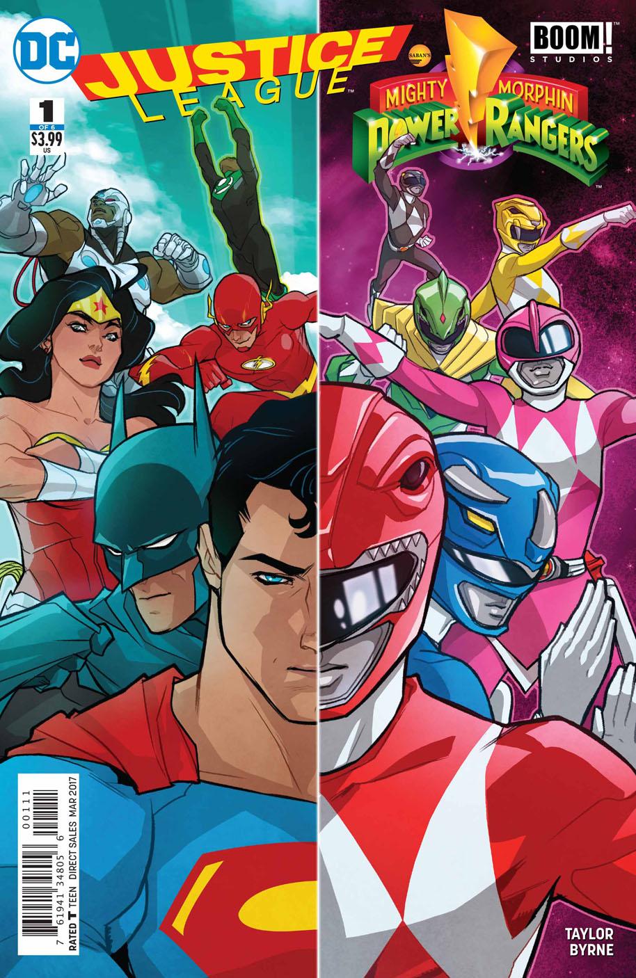Justice League/Power Rangers Vol. 1 #1