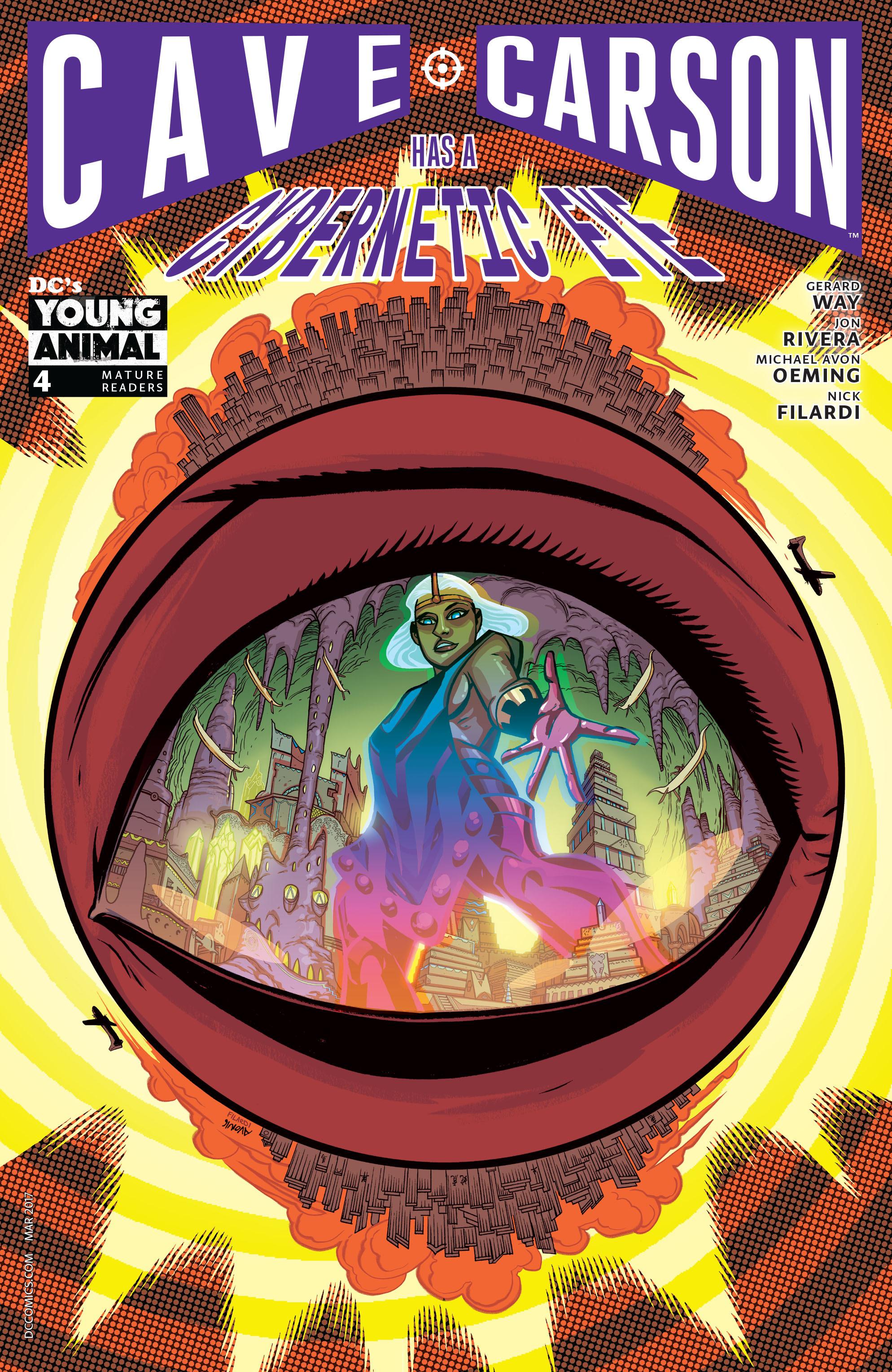 Cave Carson Has a Cybernetic Eye Vol. 1 #4