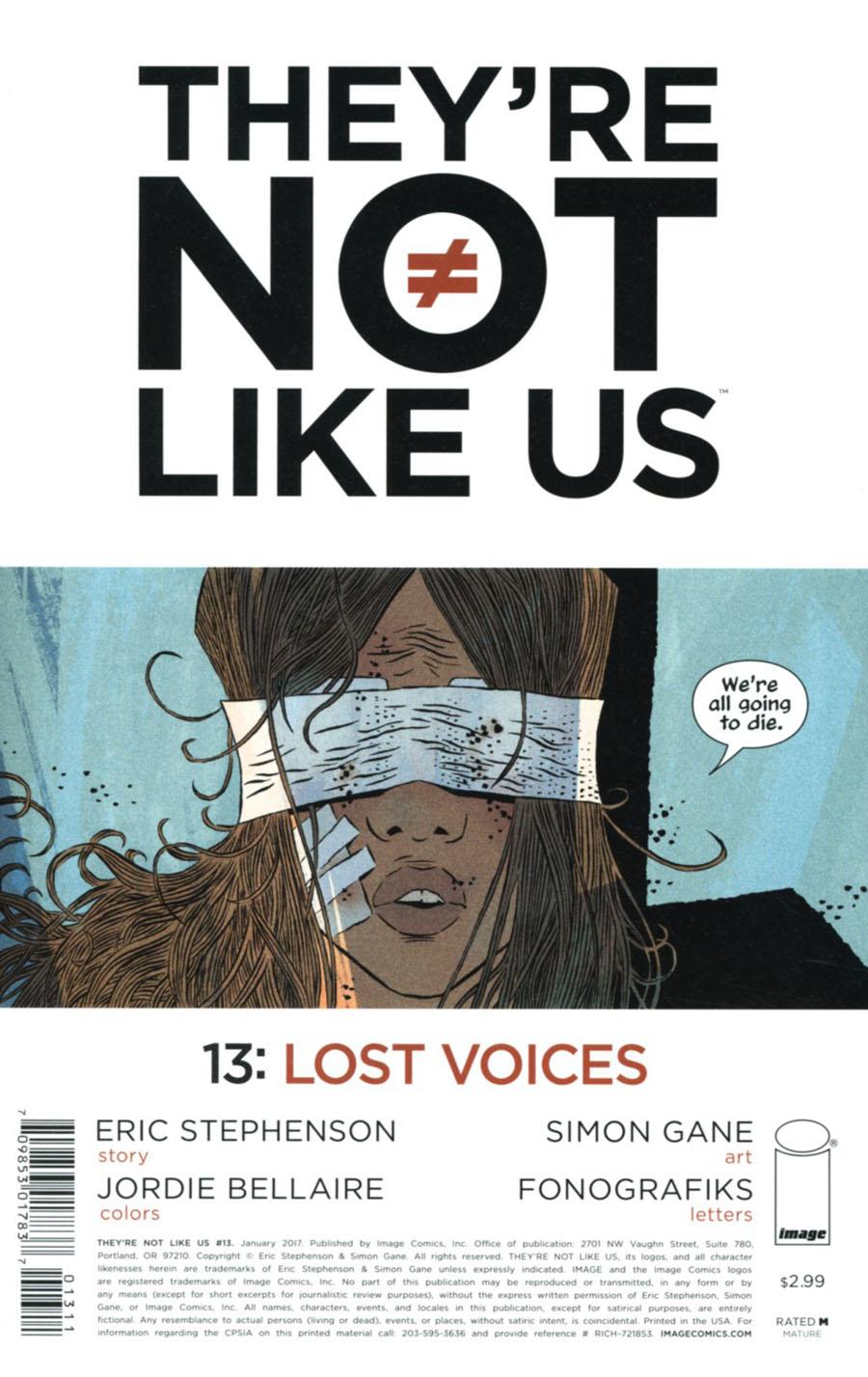 Theyre Not Like Us Vol. 1 #13