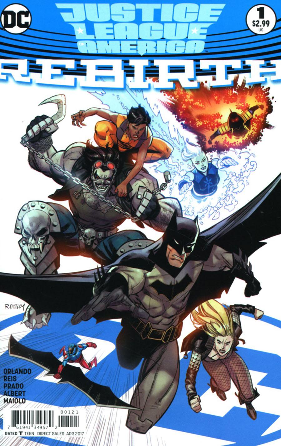 Justice League Of America Rebirth Vol. 1 #1