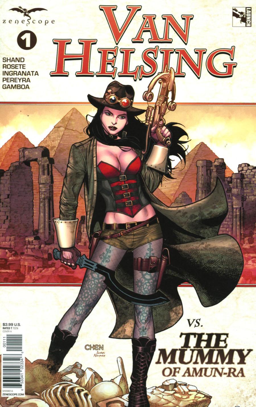 Grimm Fairy Tales Presents Van Helsing vs The Mummy Of Amun-Ra Vol. 1 #1