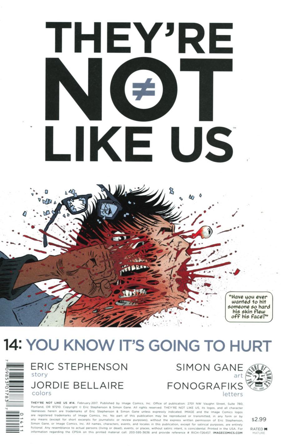 Theyre Not Like Us Vol. 1 #14