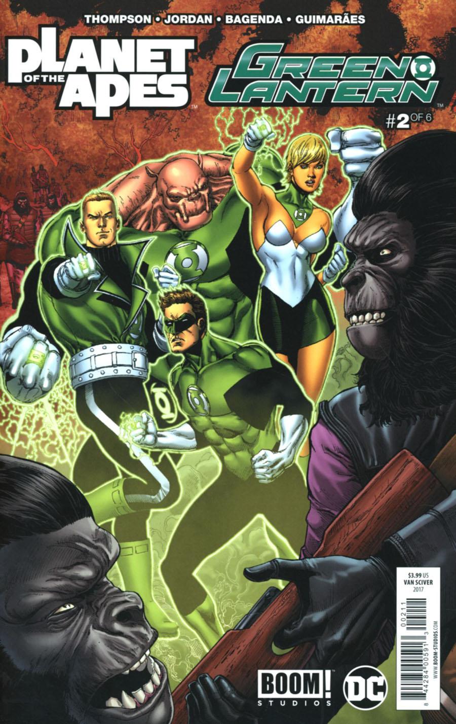 Planet Of The Apes Green Lantern Vol. 1 #2