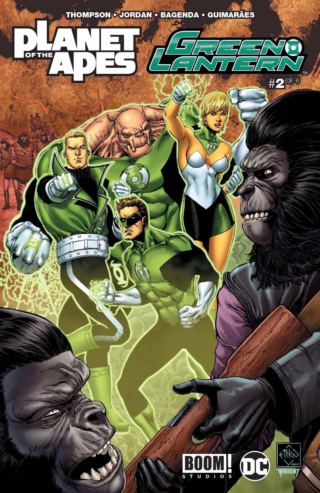 Planet of the Apes/Green Lantern Vol. 1 #2