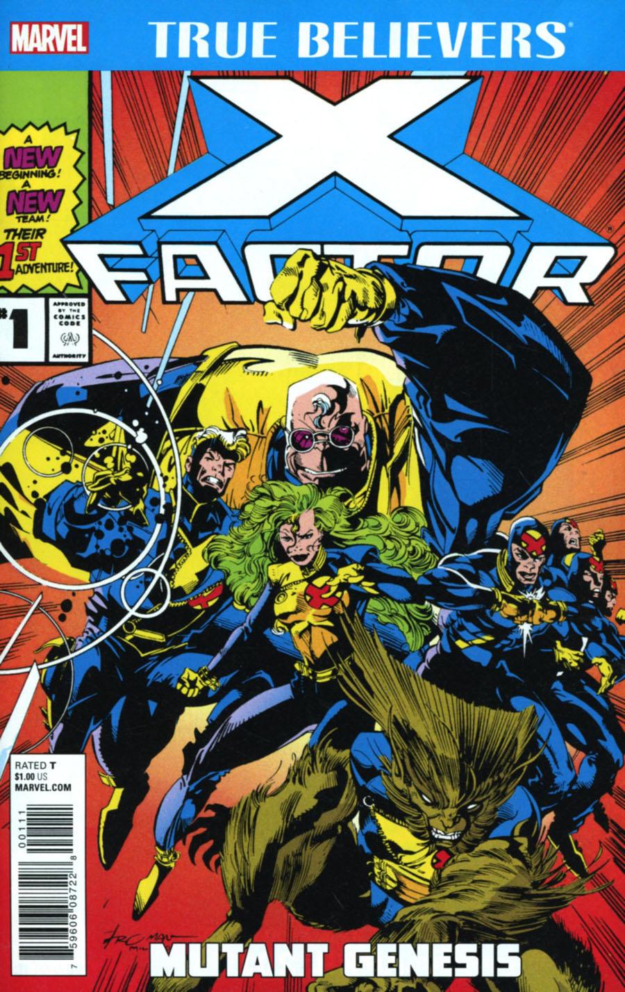 True Believers X-Factor Mutant Genesis Vol. 1 #1