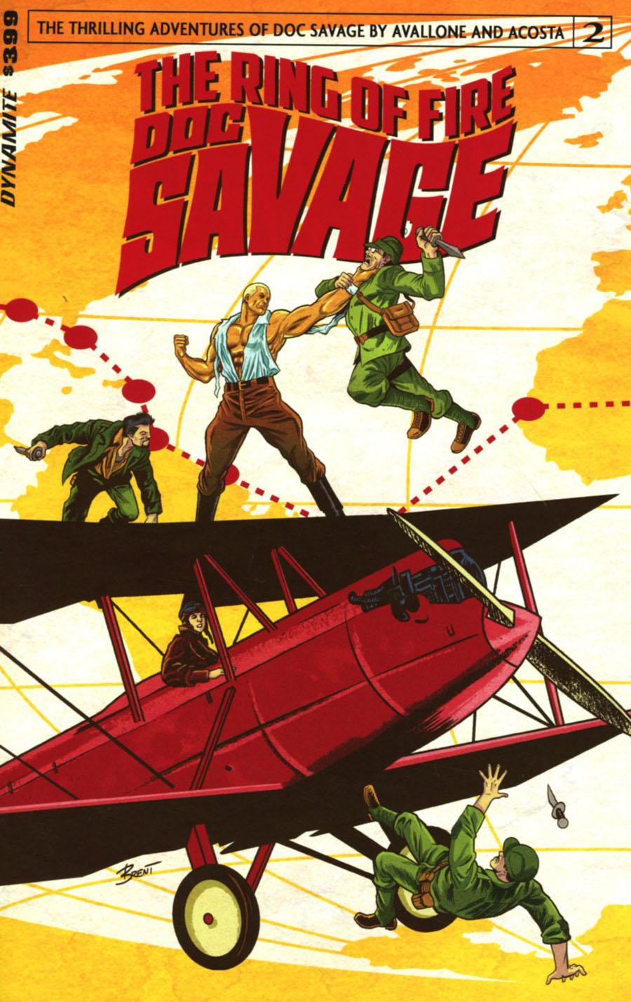 Doc Savage Ring Of Fire Vol. 1 #2