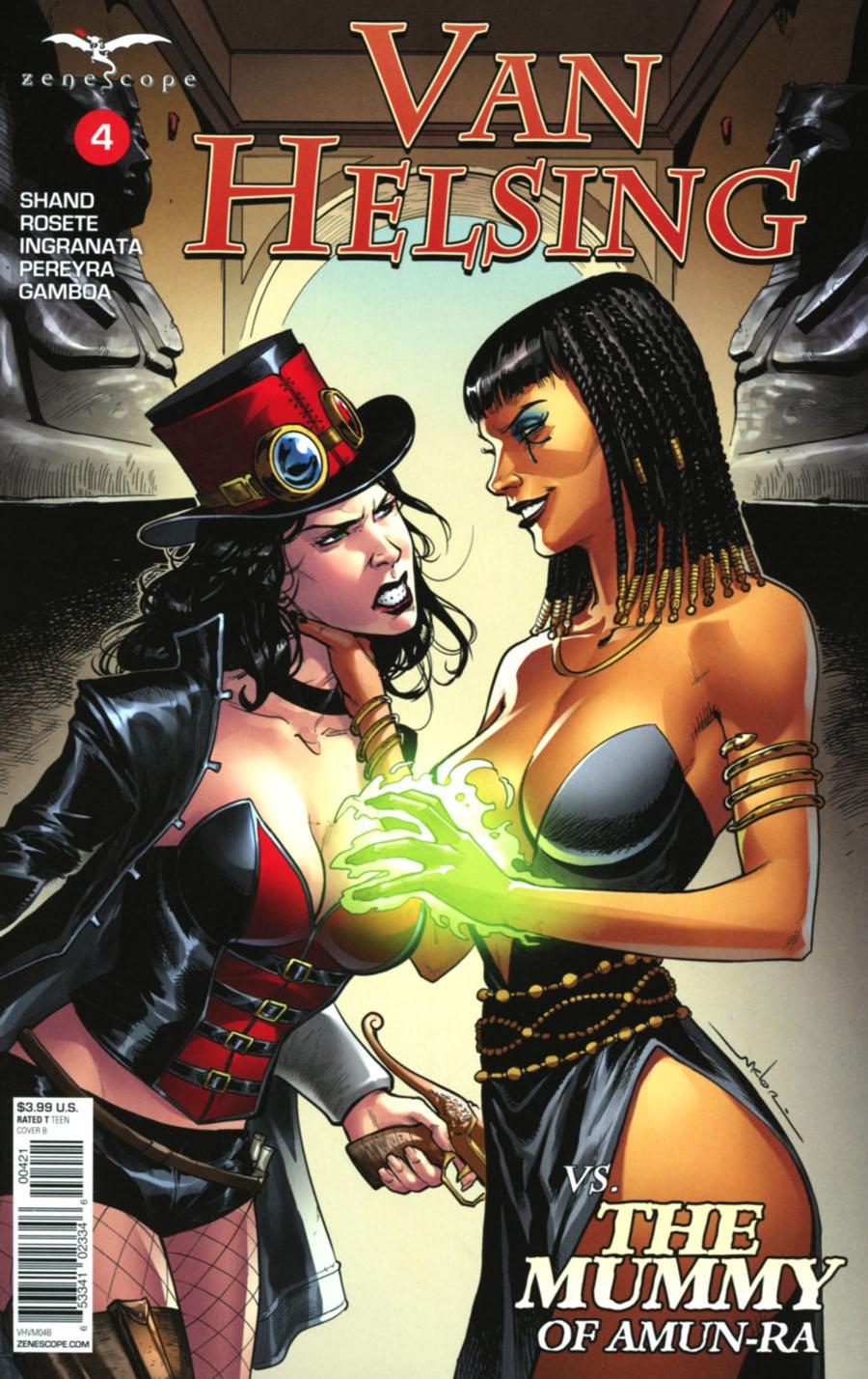 Grimm Fairy Tales Presents Van Helsing vs The Mummy Of Amun-Ra Vol. 1 #4