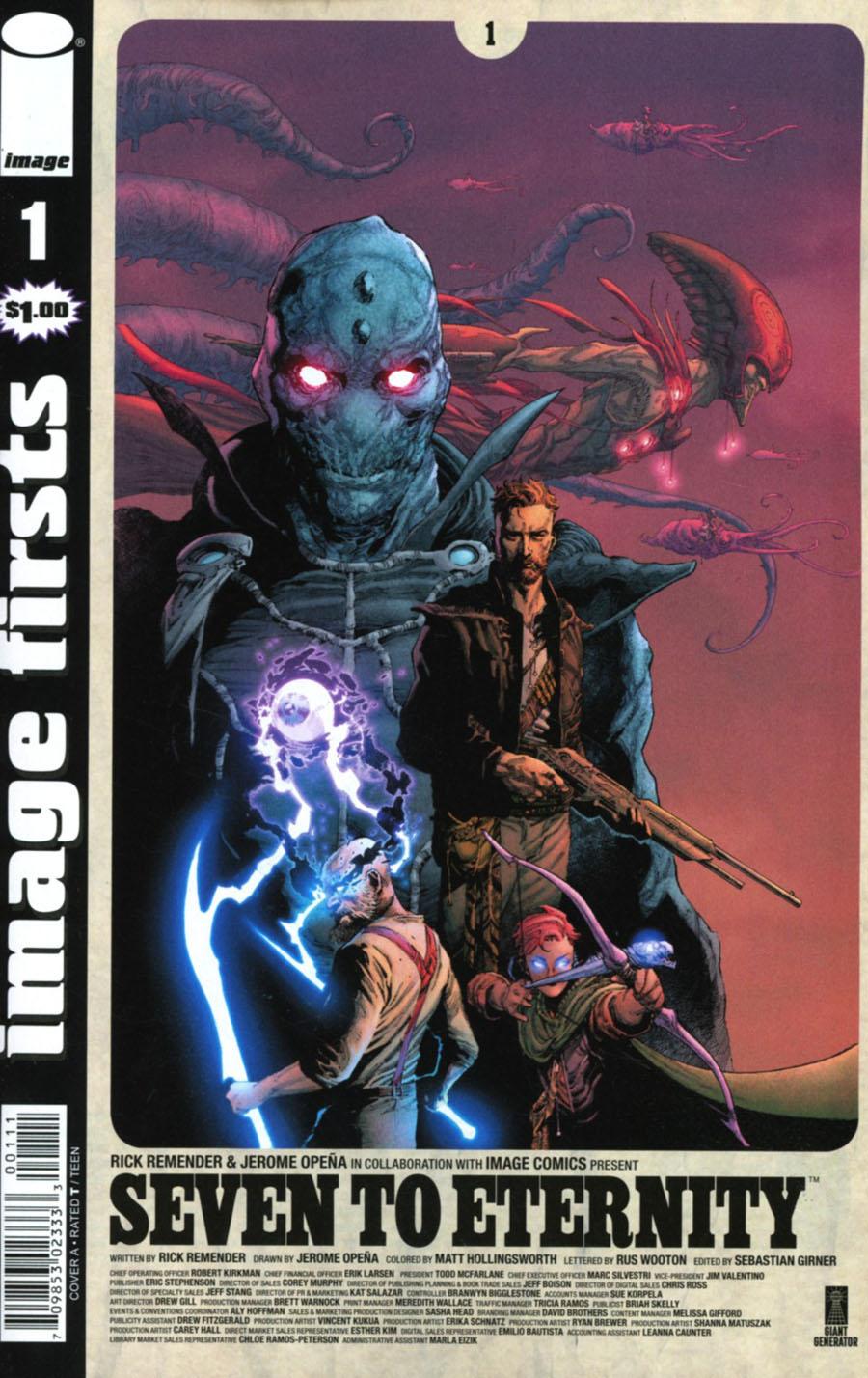 Image Firsts Seven To Eternity Vol. 1 #1