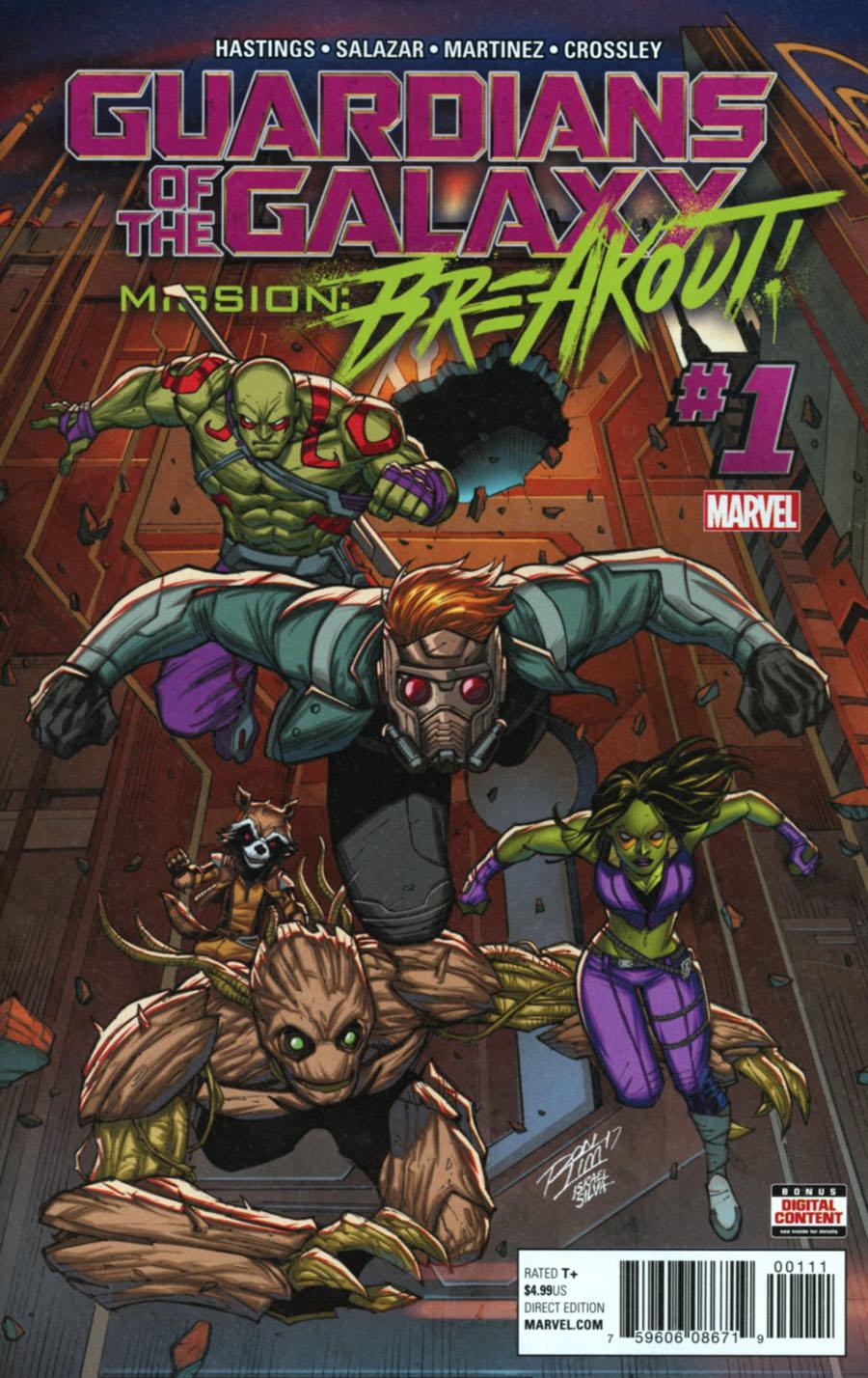 Guardians Of The Galaxy Mission Breakout Vol. 1 #1