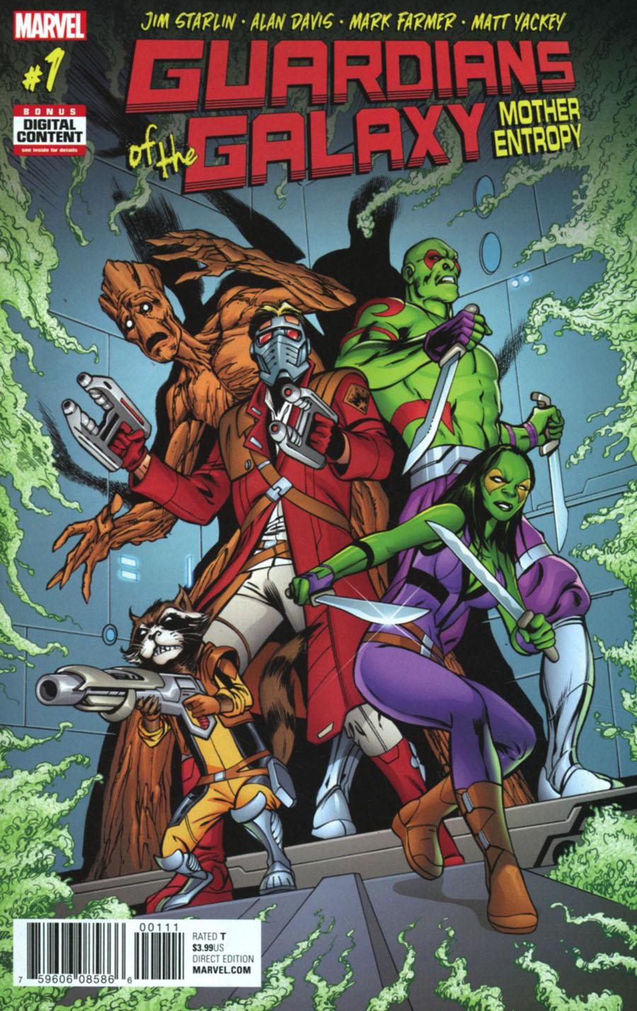Guardians Of The Galaxy Mother Entropy Vol. 1 #1
