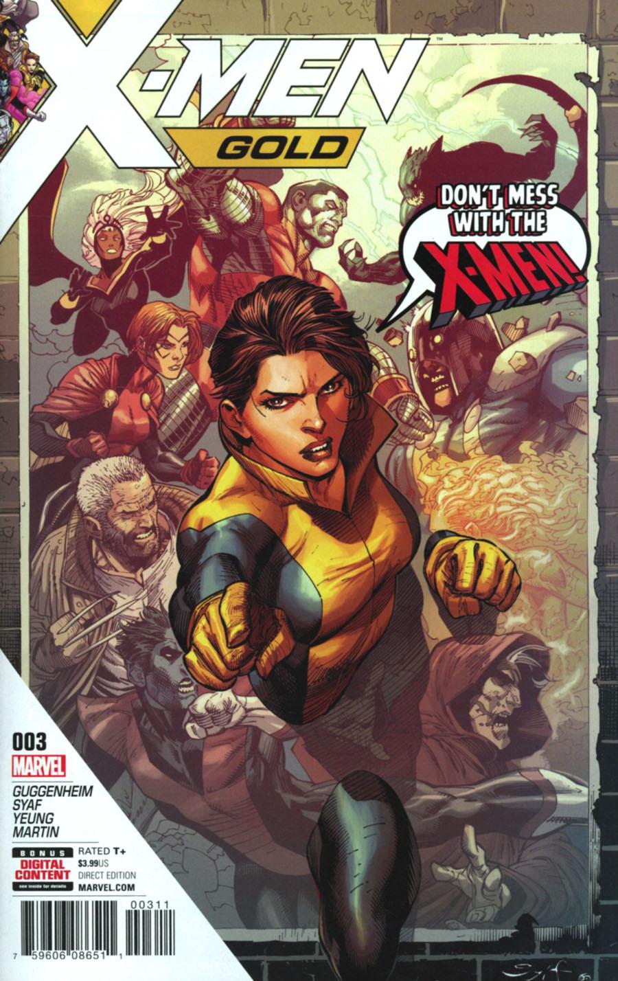 X-Men Gold Vol. 1 #3