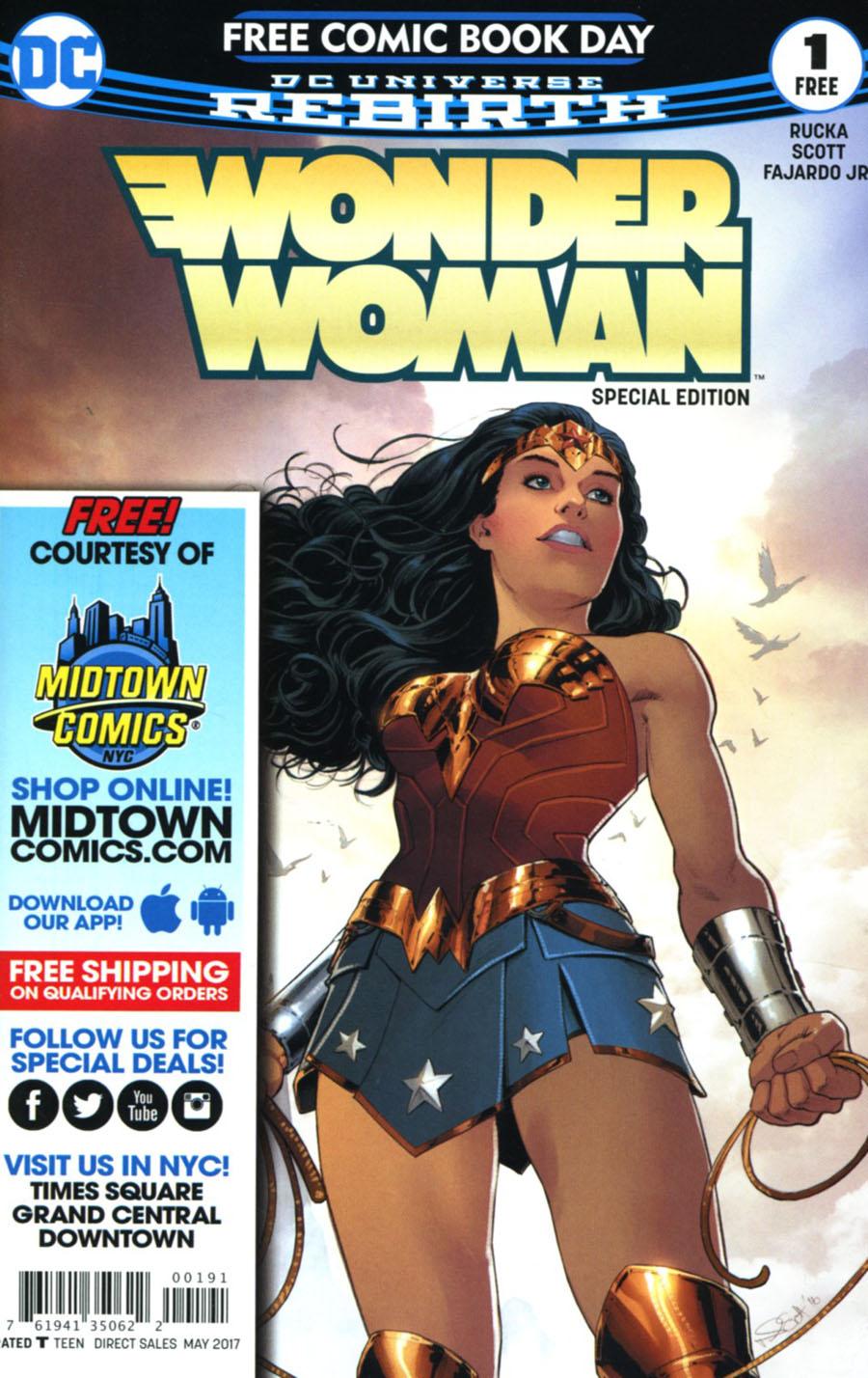 FCBD 2017 Wonder Woman Vol. 5 #1