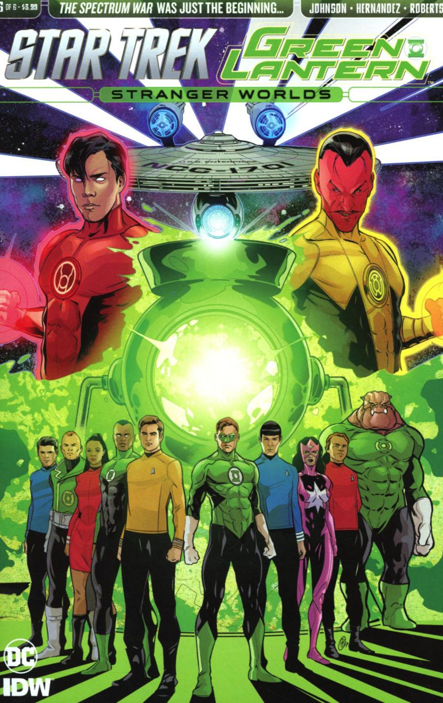 Star Trek Green Lantern Vol. 2 Stranger Worlds #6