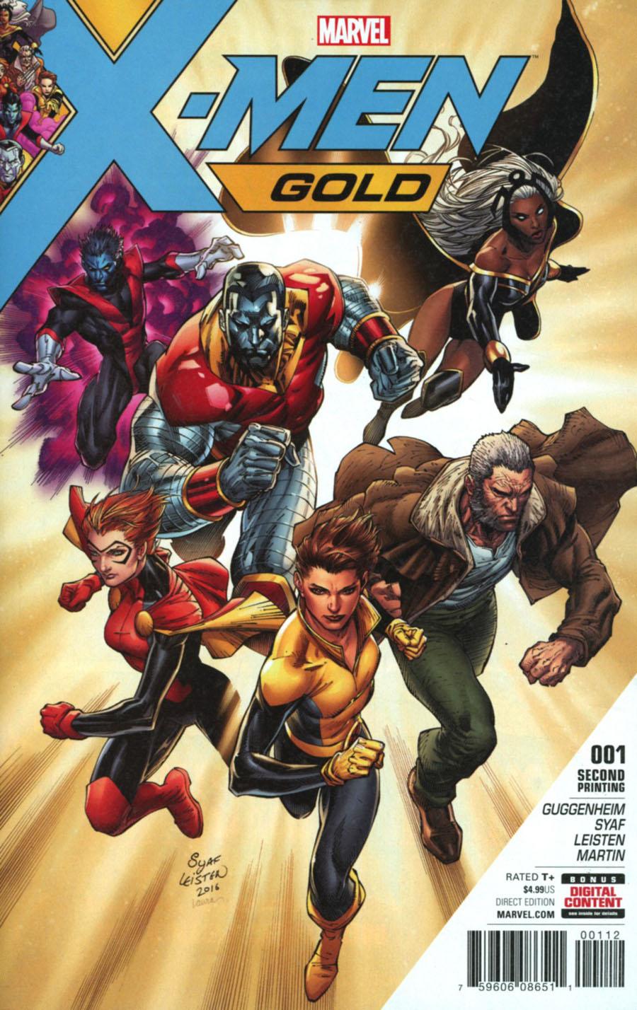 X-Men Gold Vol. 1 #1