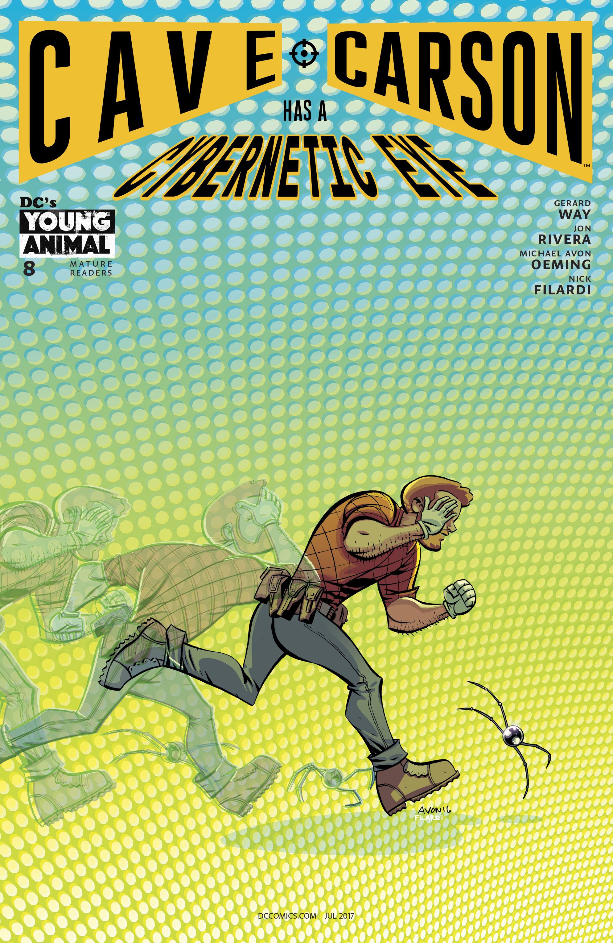 Cave Carson Has a Cybernetic Eye Vol. 1 #8