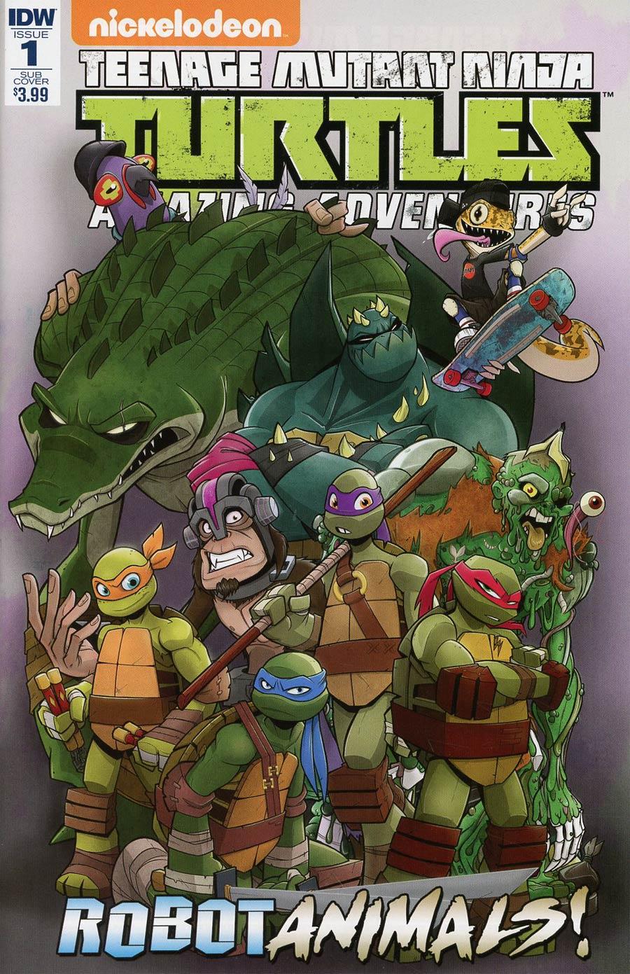Teenage Mutant Ninja Turtles Amazing Adventures Robotanimals Vol. 1 #1