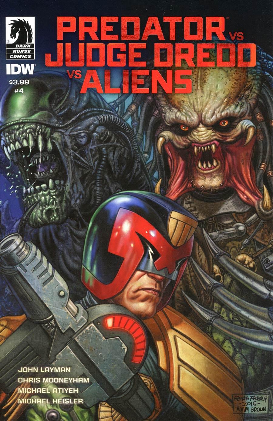 Predator vs Judge Dredd vs Aliens Vol. 1 #4