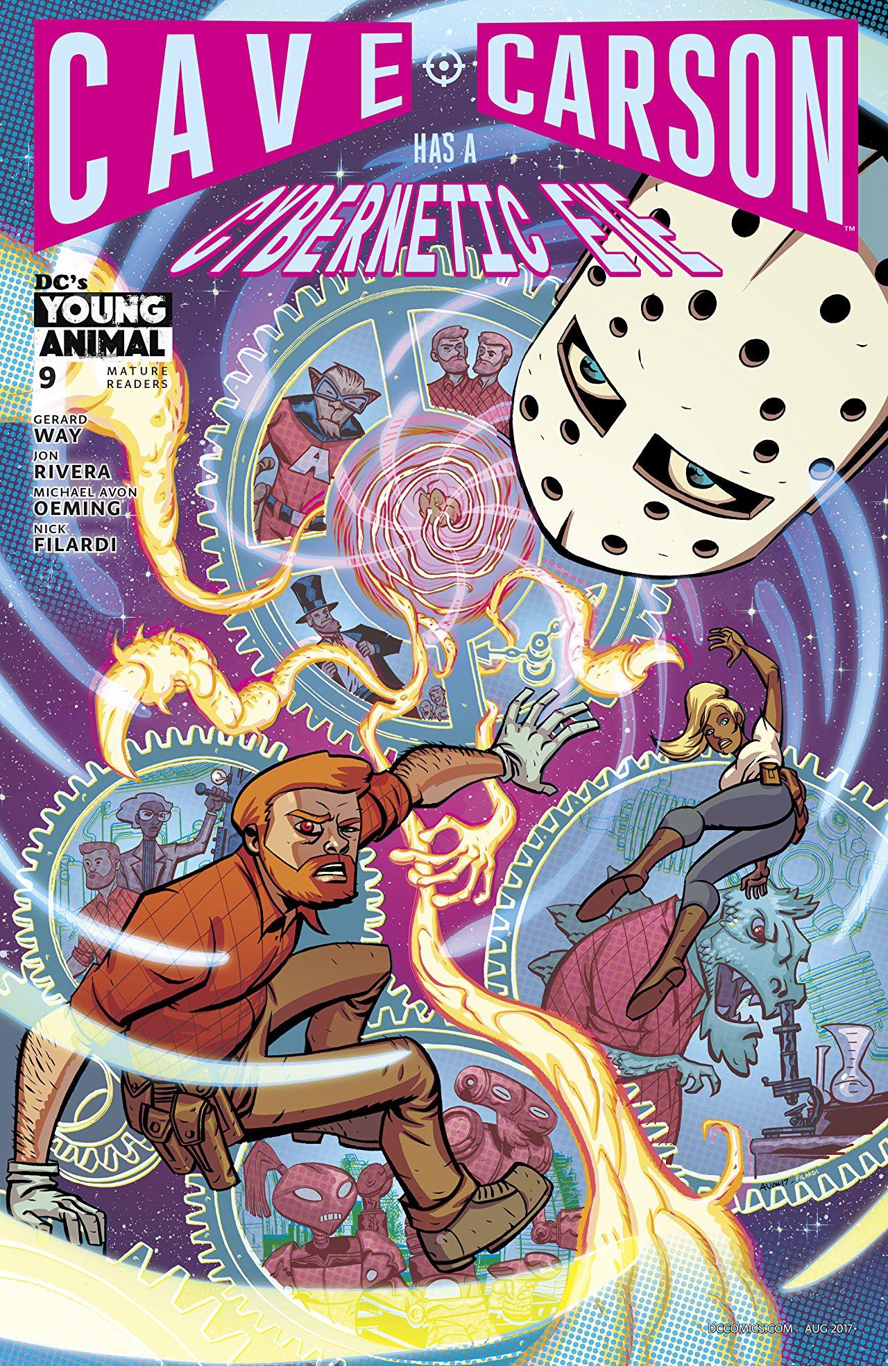 Cave Carson Has a Cybernetic Eye Vol. 1 #9