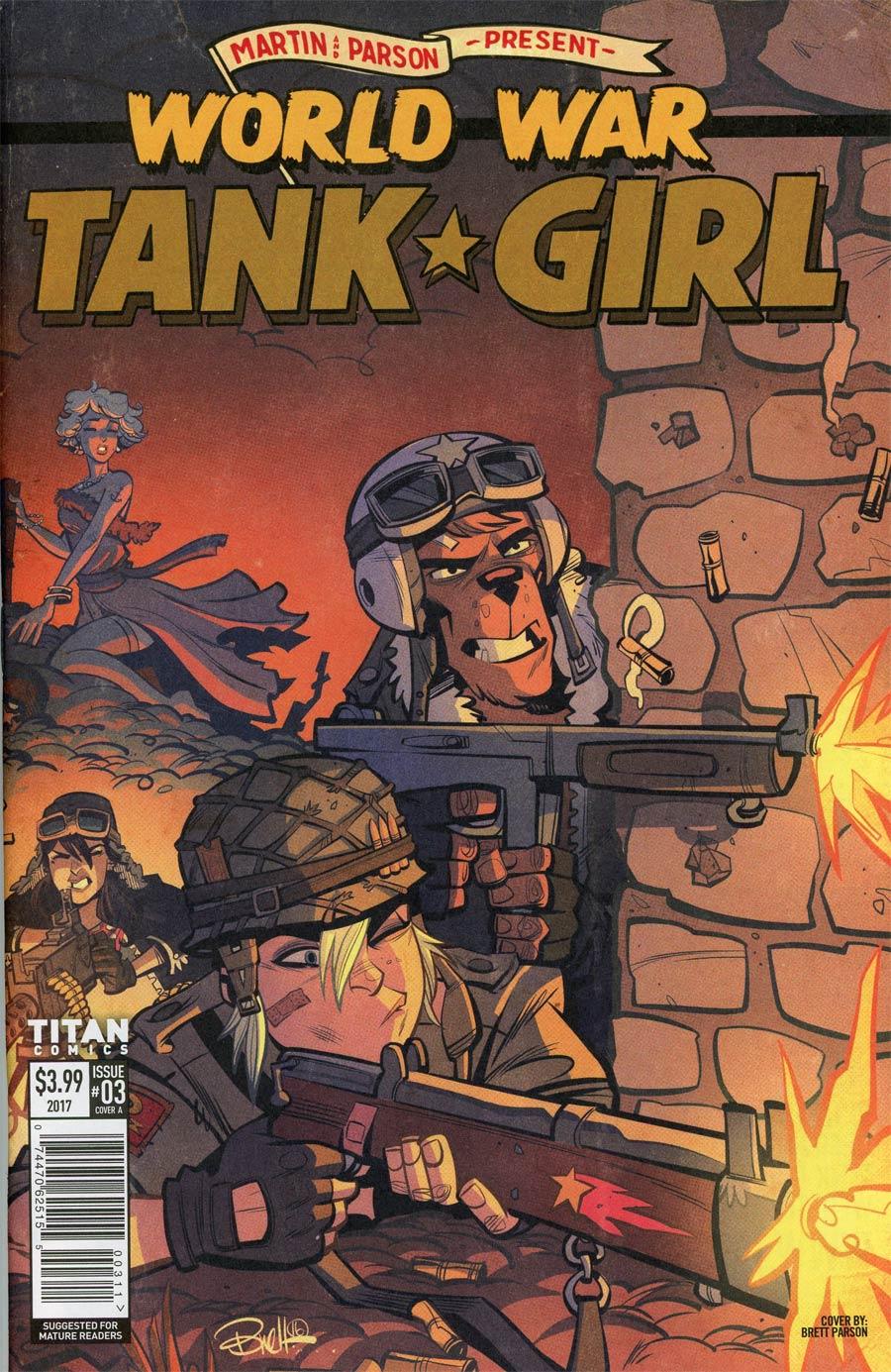 Tank Girl World War Tank Girl Vol. 1 #3