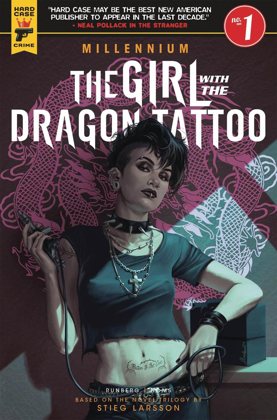 Hard Case Crime Millennium Girl With The Dragon Tattoo Vol. 1 #1
