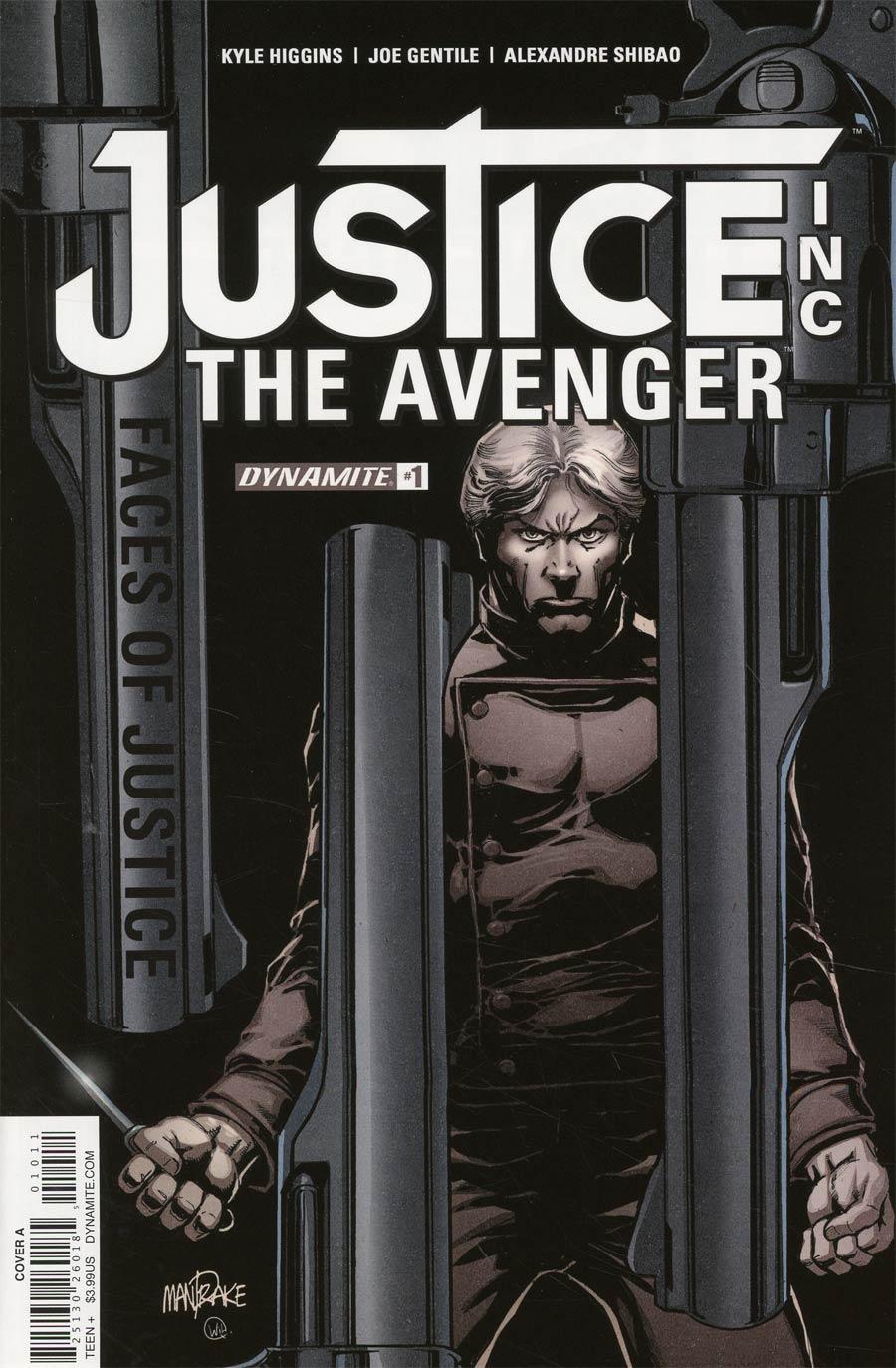 Justice Inc The Avenger Faces Of Justice Vol. 1 #1