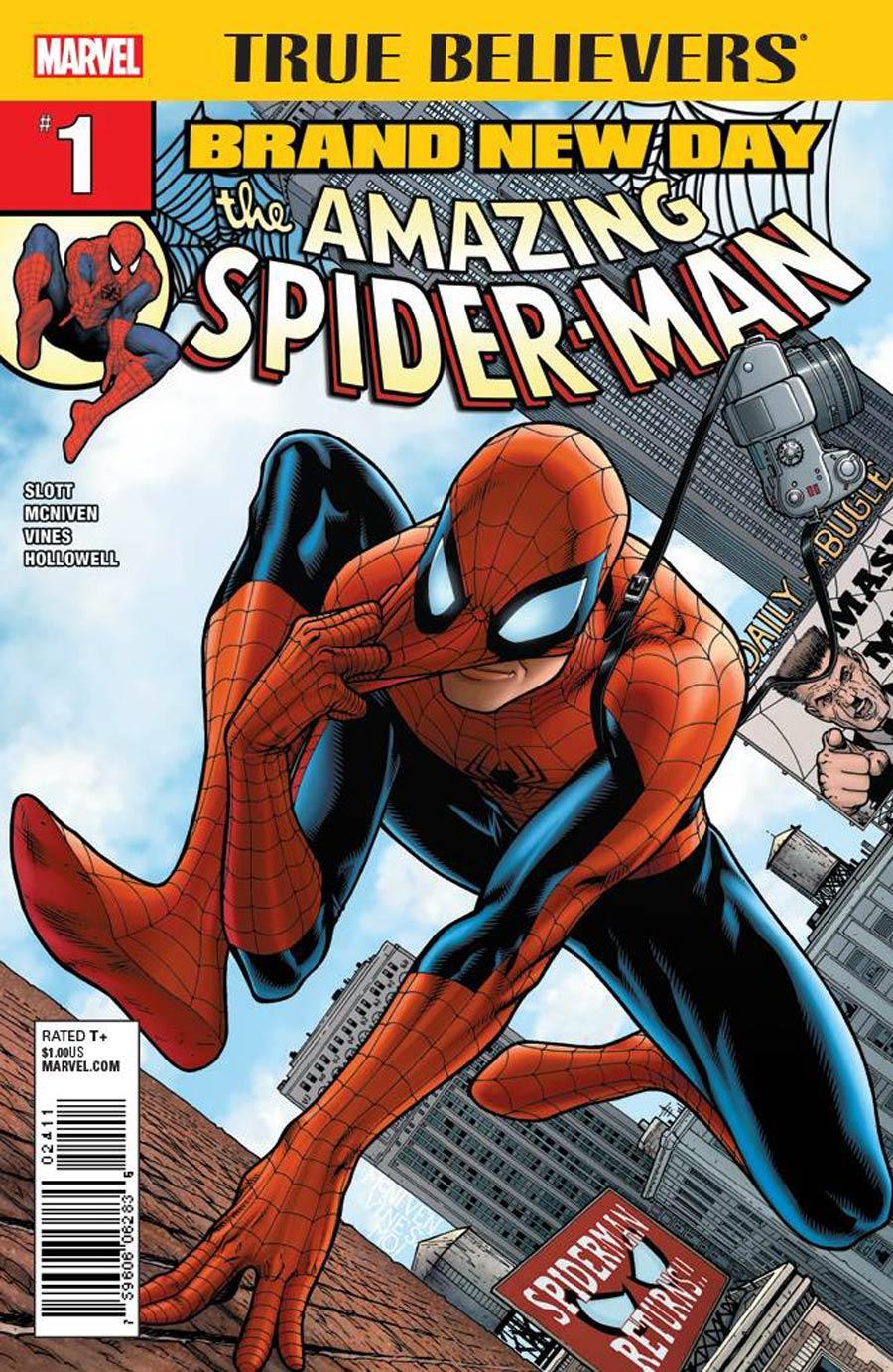 True Believers Spider-Man Brand New Day Vol. 1 #1