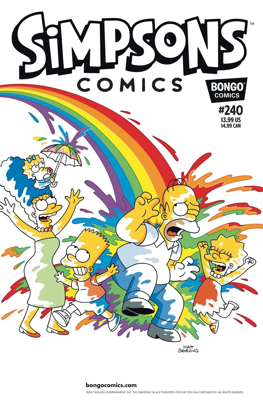 Simpsons Comics Vol. 1 #240