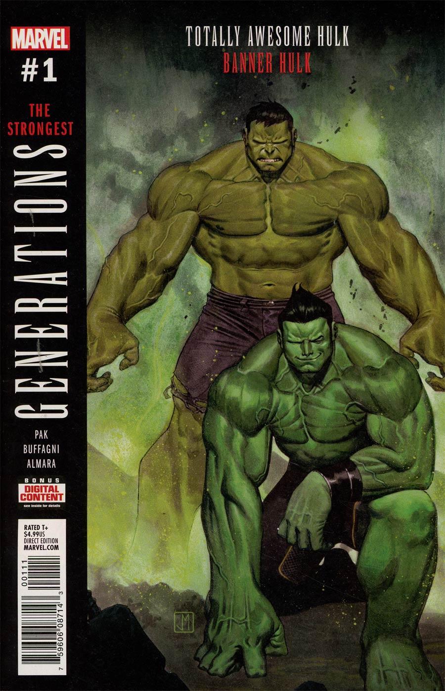 Generations Banner Hulk & Totally Awesome Hulk Vol. 1 #1