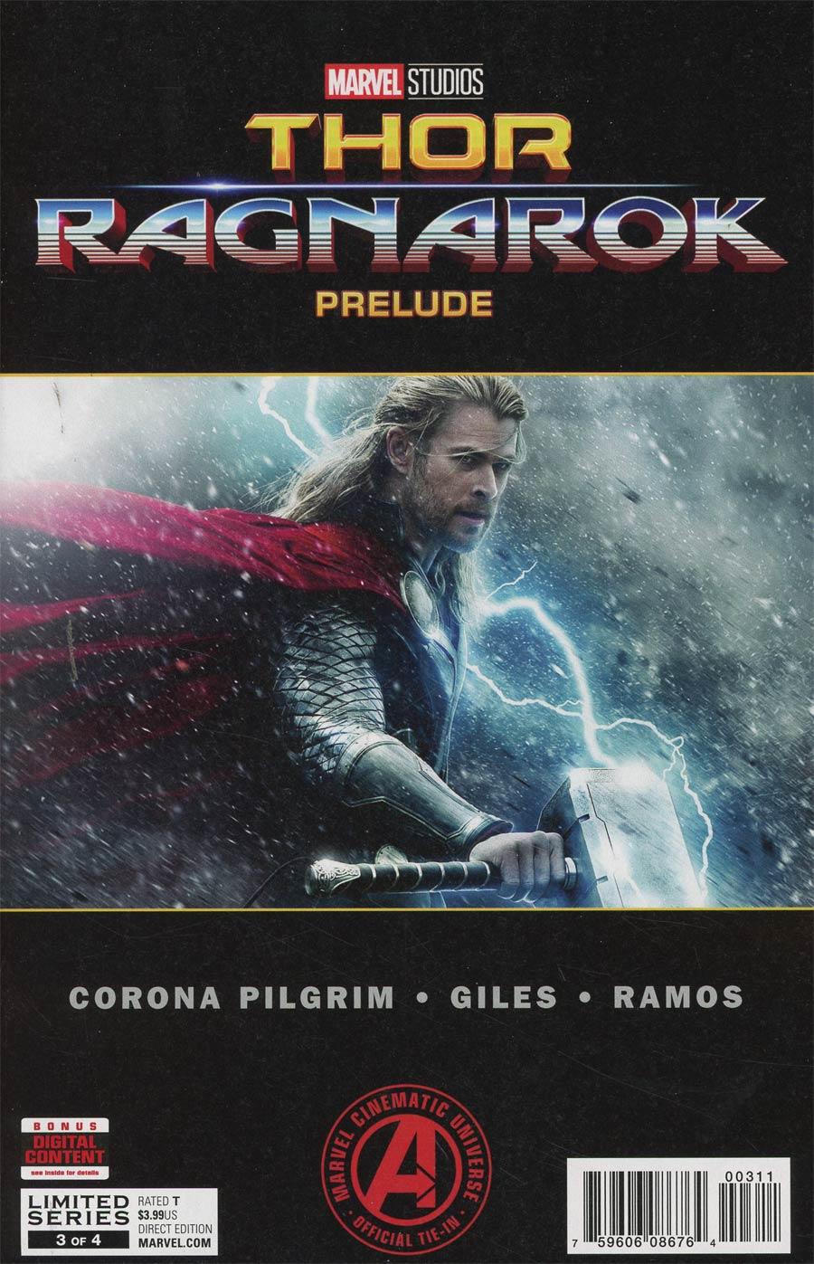 Marvels Thor Ragnarok Prelude Vol. 1 #3