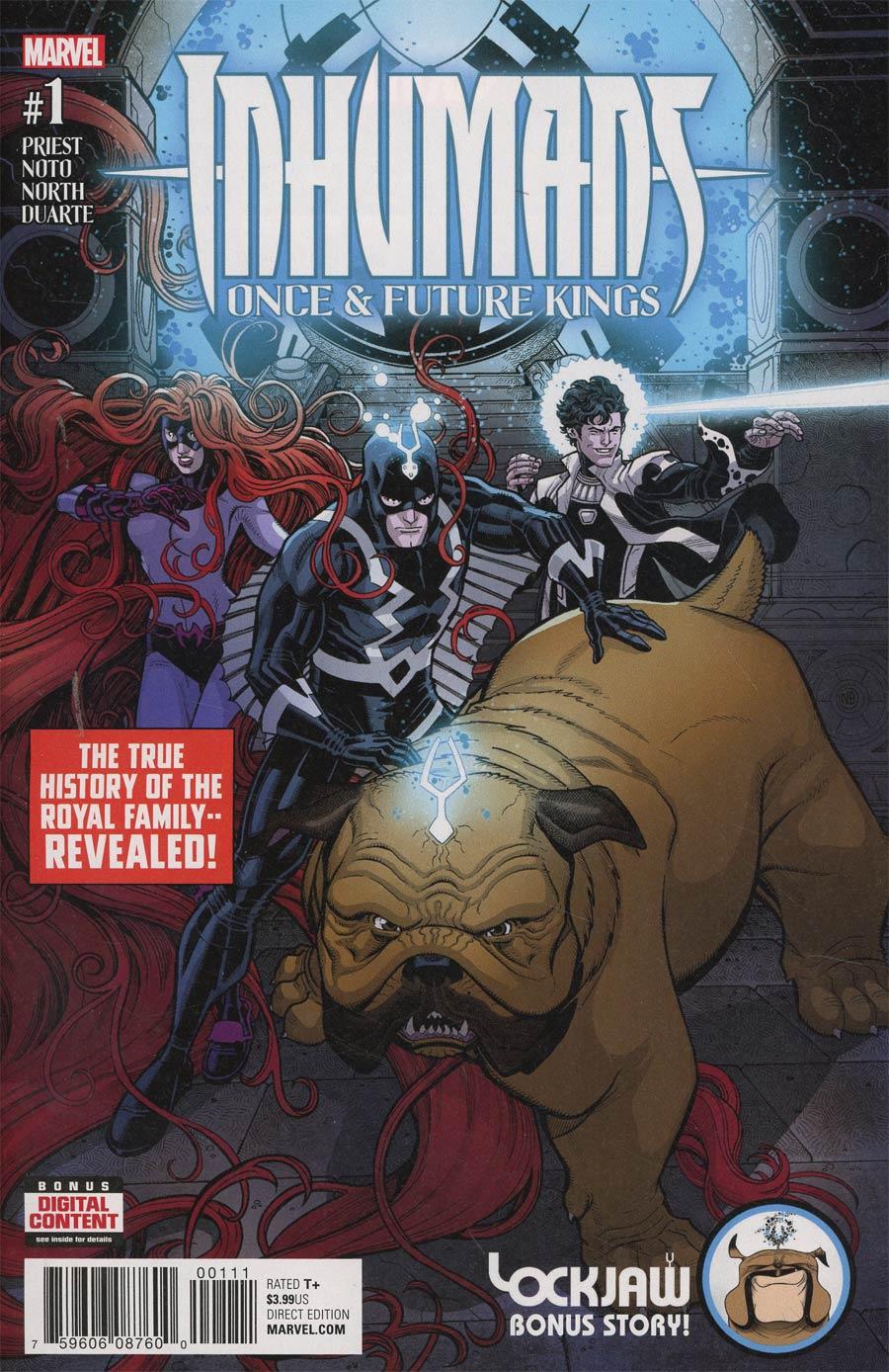 Inhumans Once And Future Kings Vol. 1 #1