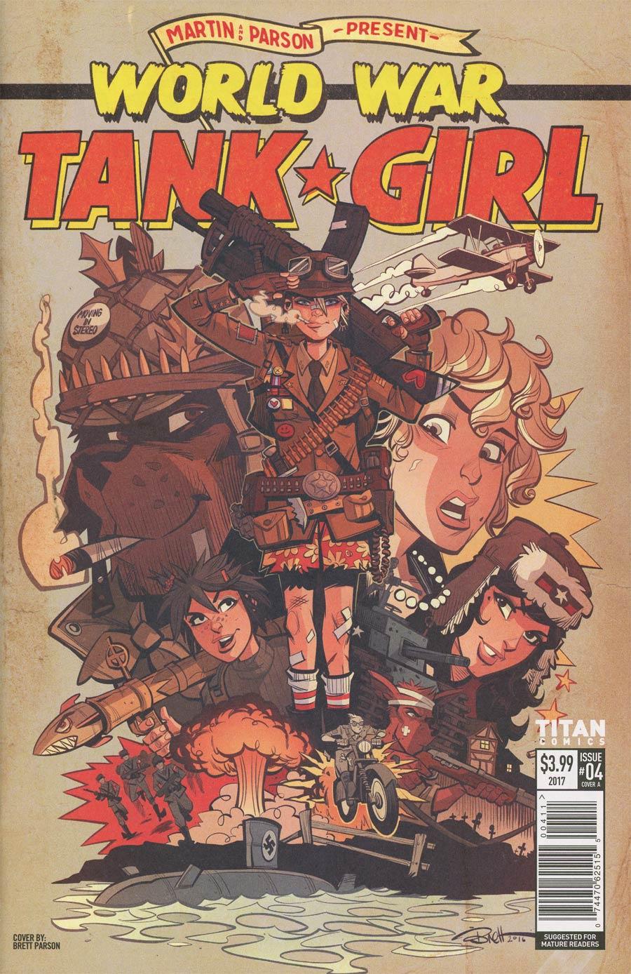 Tank Girl World War Tank Girl Vol. 1 #4