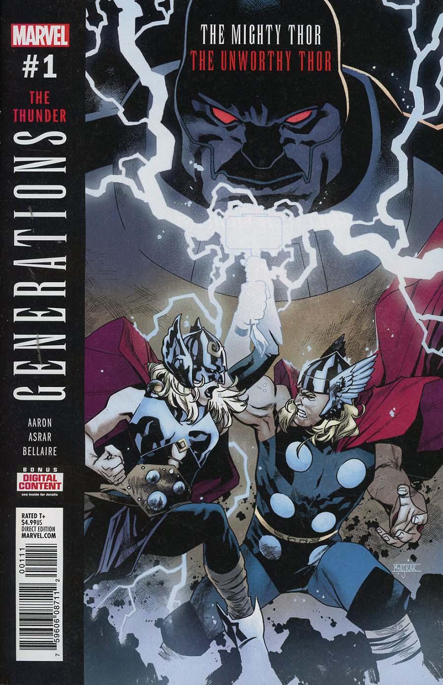 Generations Unworthy Thor & Mighty Thor Vol. 1 #1