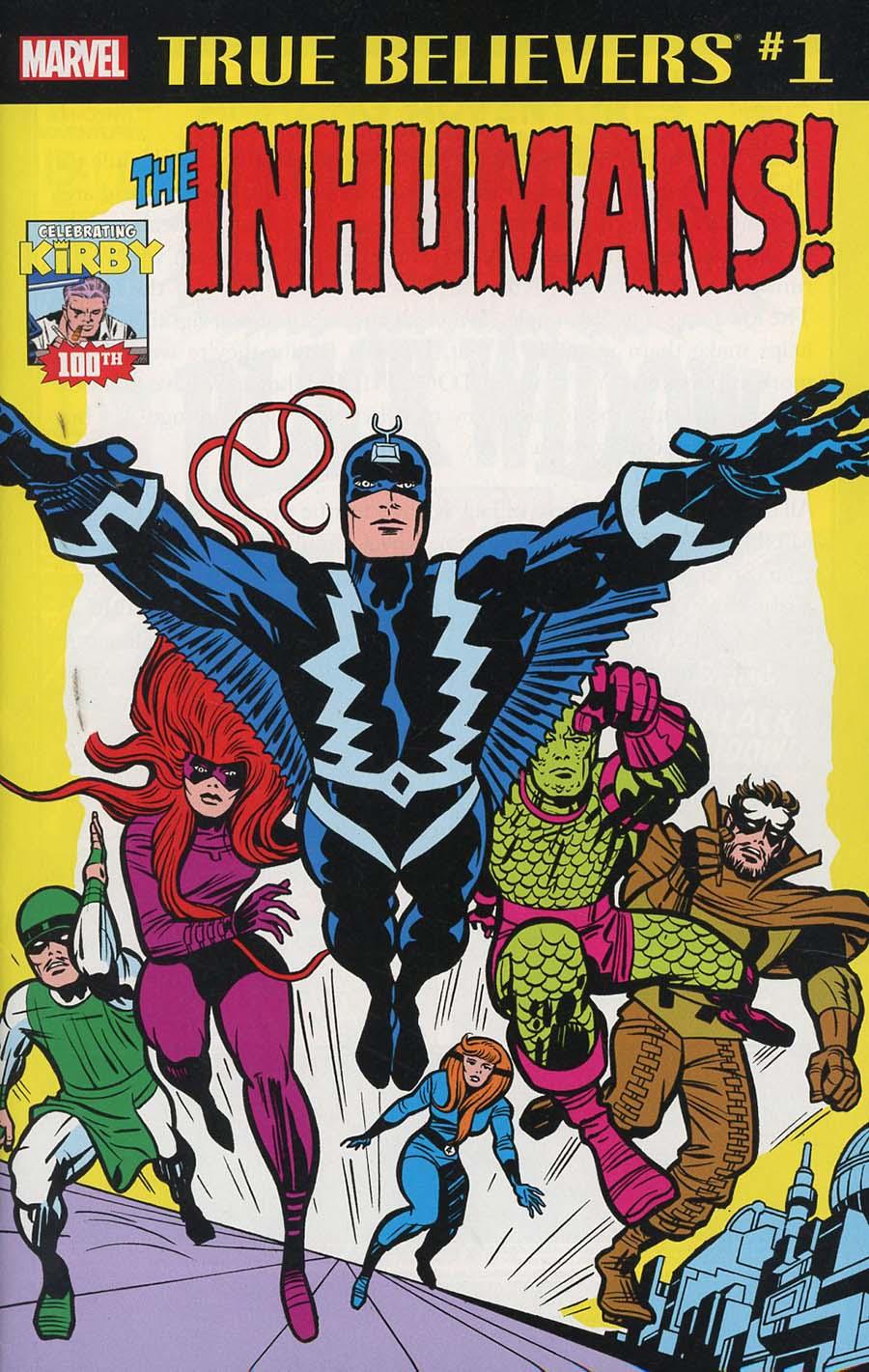 True Believers Jack Kirby 100th Anniversary Inhumans Vol. 1 #1