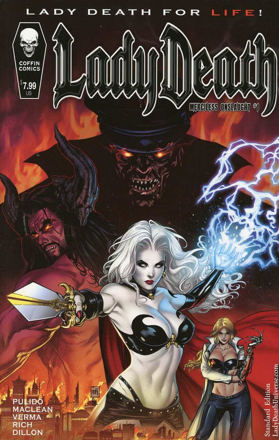 Lady Death Merciless Onslaught Vol. 1 #1