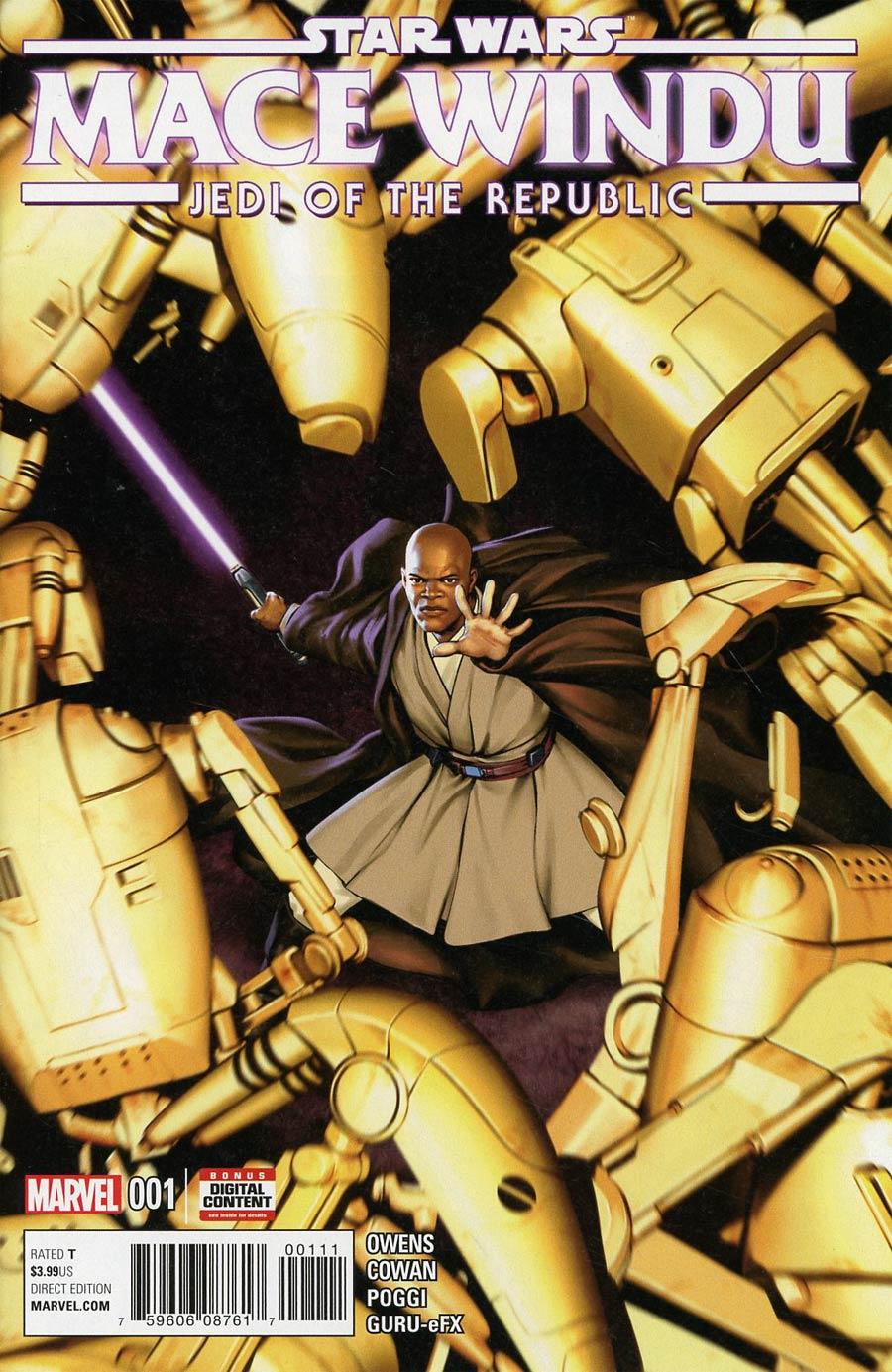 Star Wars Jedi Of The Republic Mace Windu Vol. 1 #1
