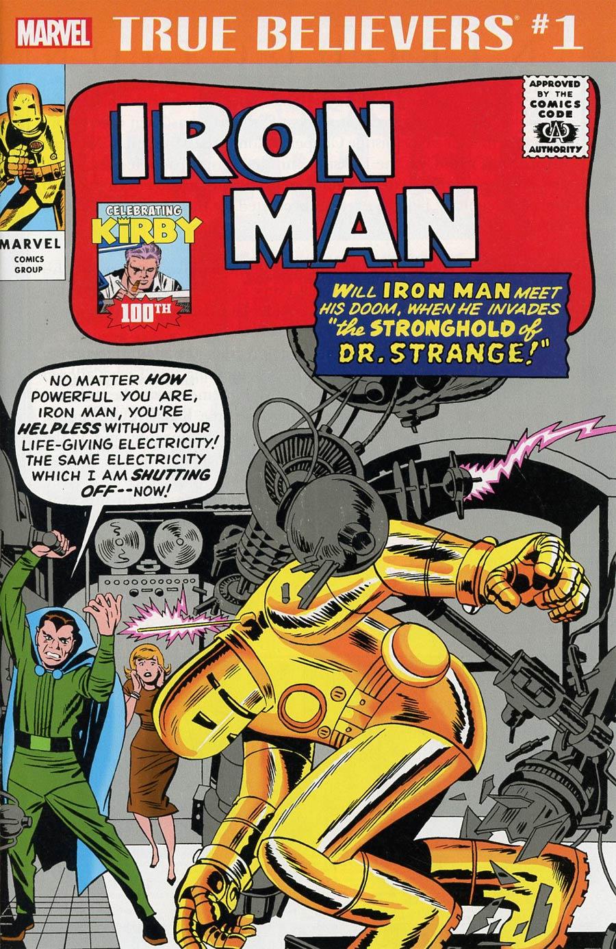 True Believers Jack Kirby 100th Anniversary Iron Man Vol. 1 #1