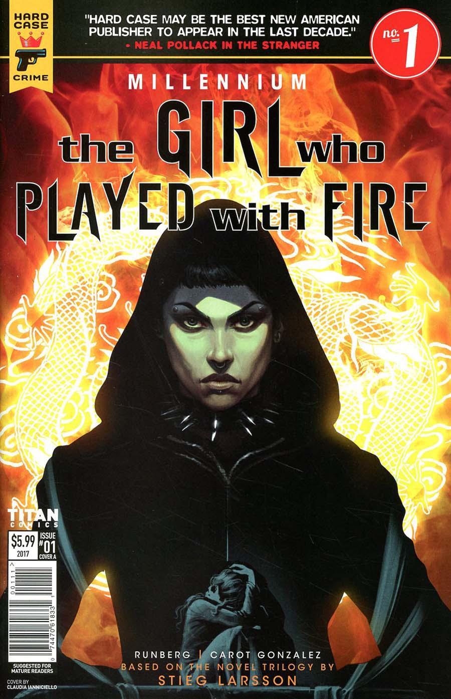 Hard Case Crime Millennium Girl Who Played With Fire Vol. 1 #1