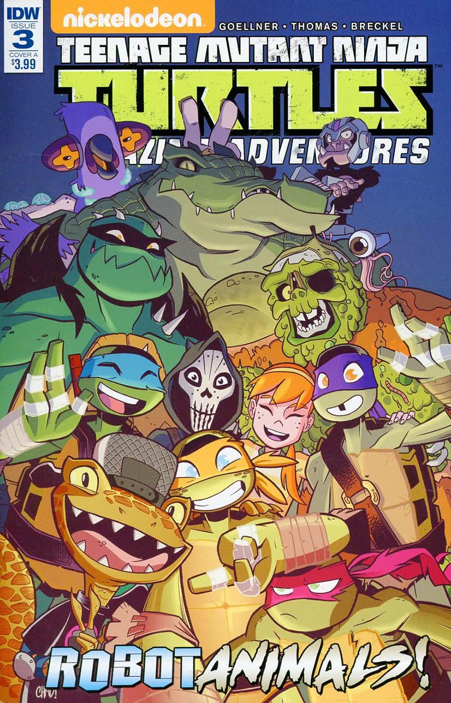 Teenage Mutant Ninja Turtles Amazing Adventures Robotanimals Vol. 1 #3