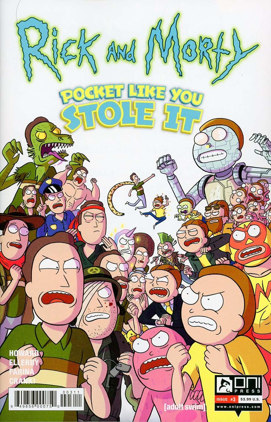Rick And Morty Pocket Like You Stole It Vol. 1 #3