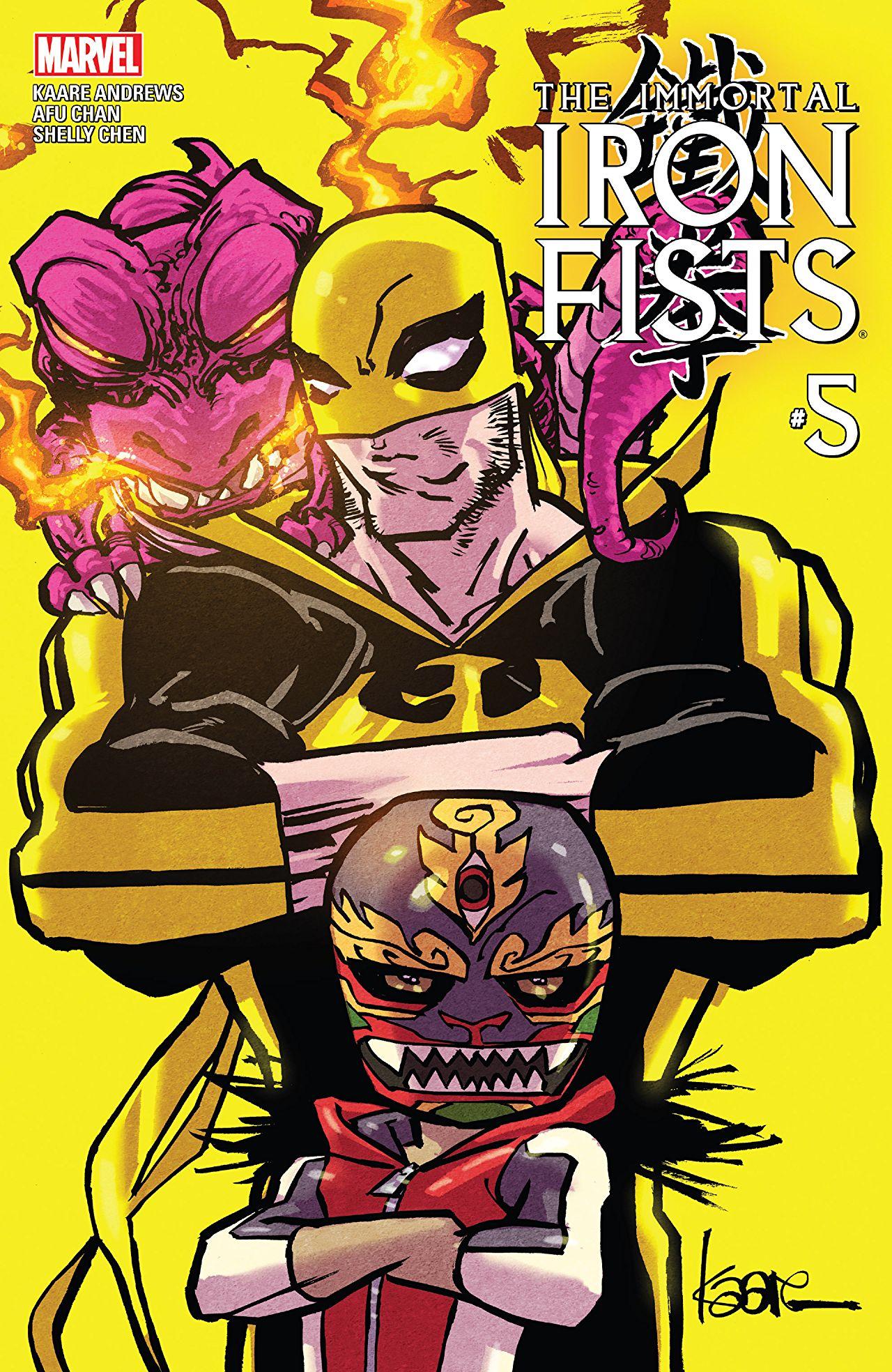 Immortal Iron Fists Vol. 1 #5