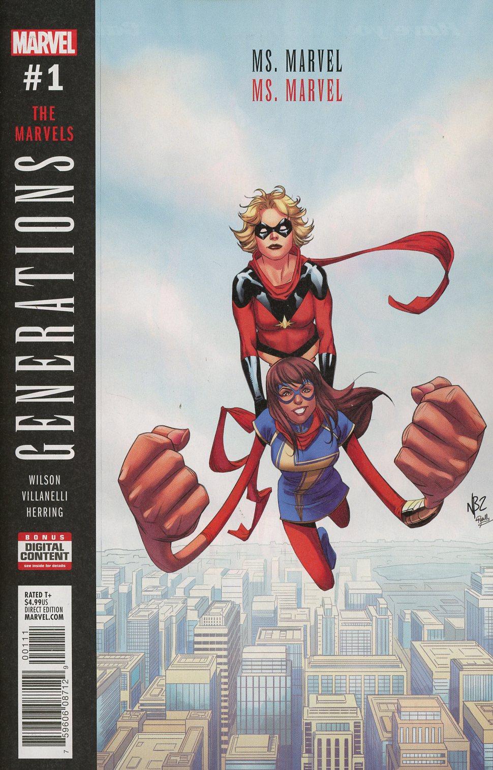 Generations Ms Marvel & Ms Marvel Vol. 1 #1