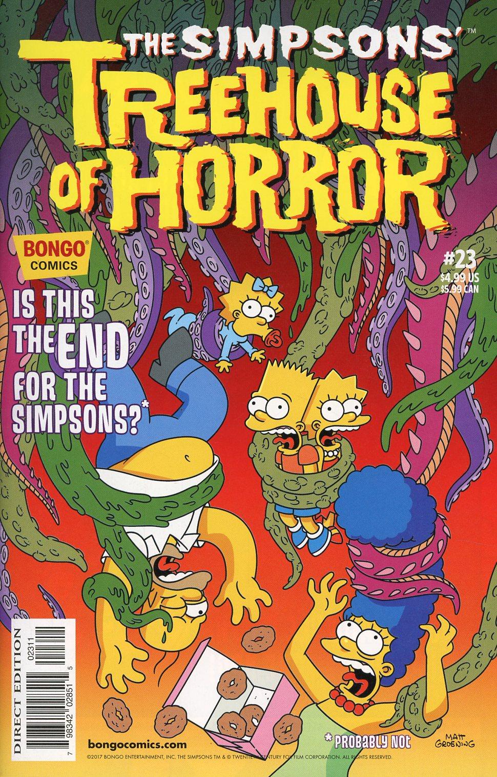 Simpsons Treehouse Of Horror Vol. 1 #23