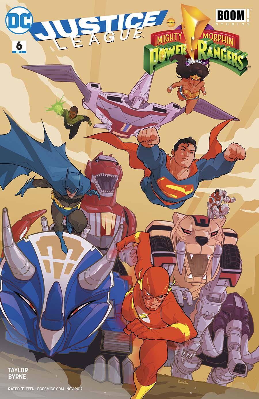 Justice League Power Rangers Vol. 1 #6